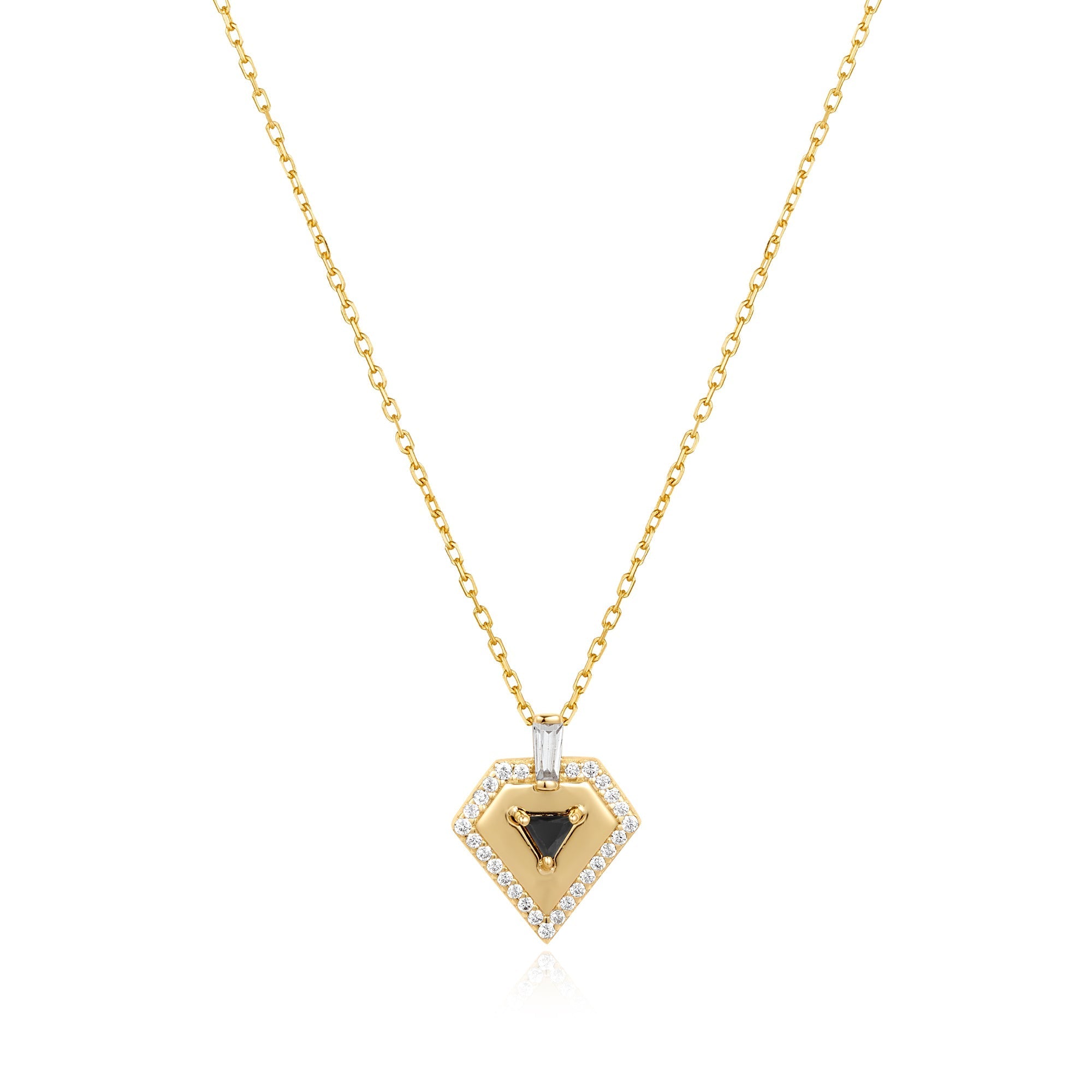 Ania Haie Gold Geometric Necklace