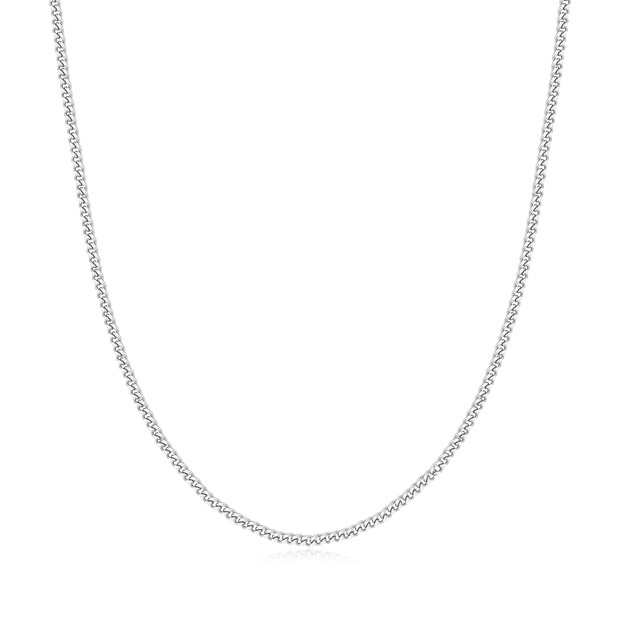 Ania Haie Silver Shiny Curb Necklace