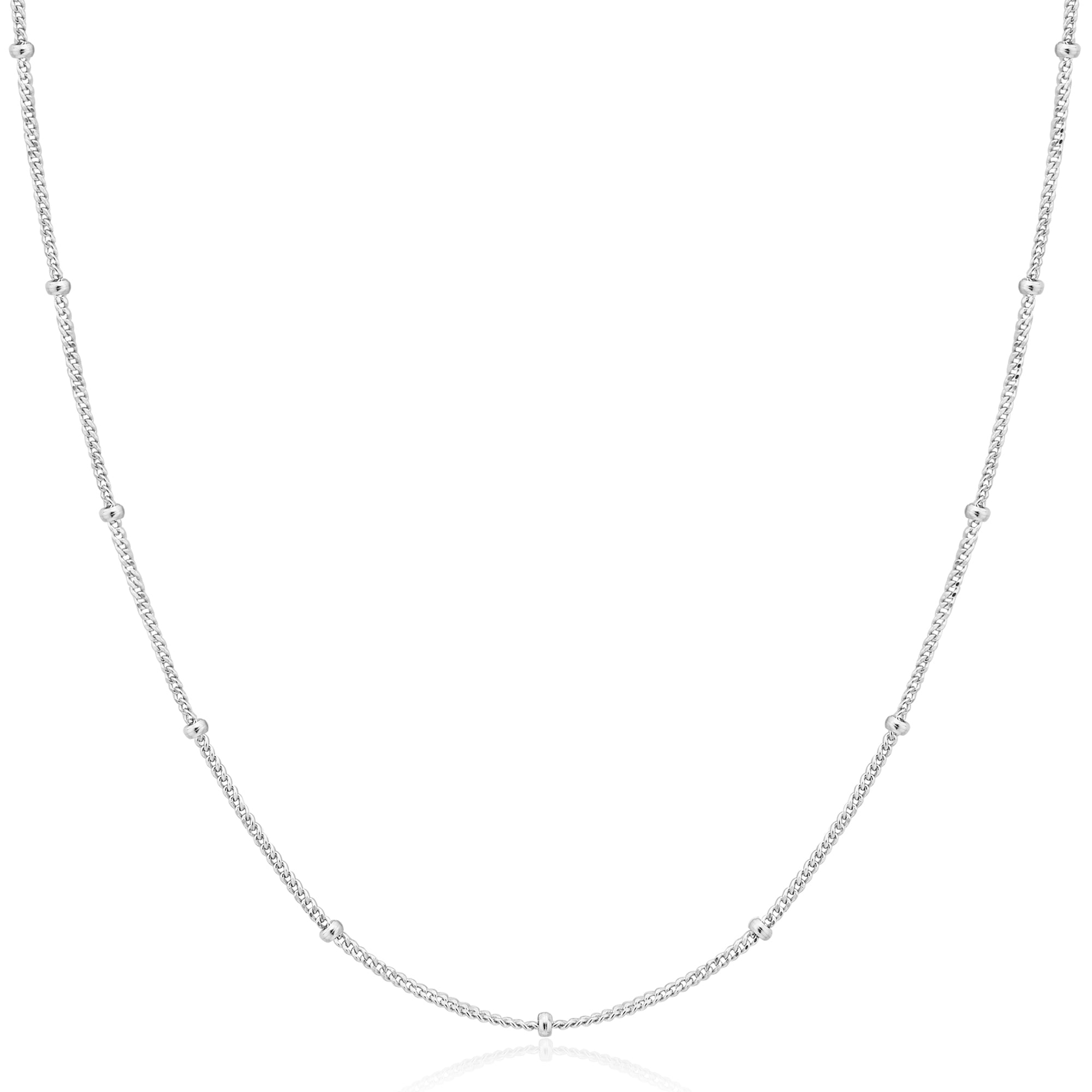 Ania Haie Silver Orb Chain Necklace