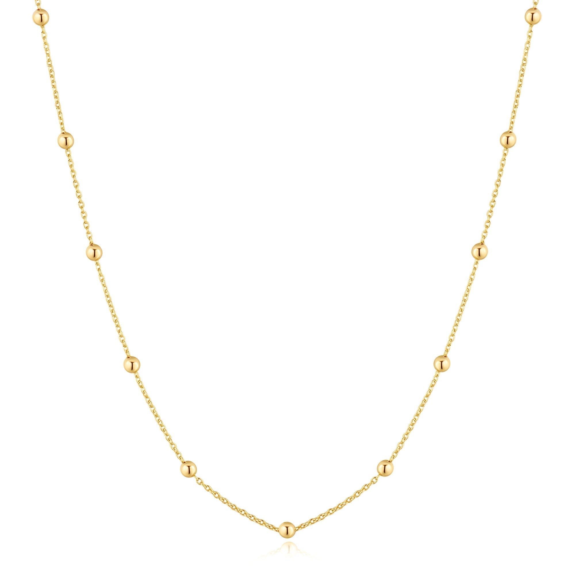 Ania Haie Gold Beaded Chain Necklace