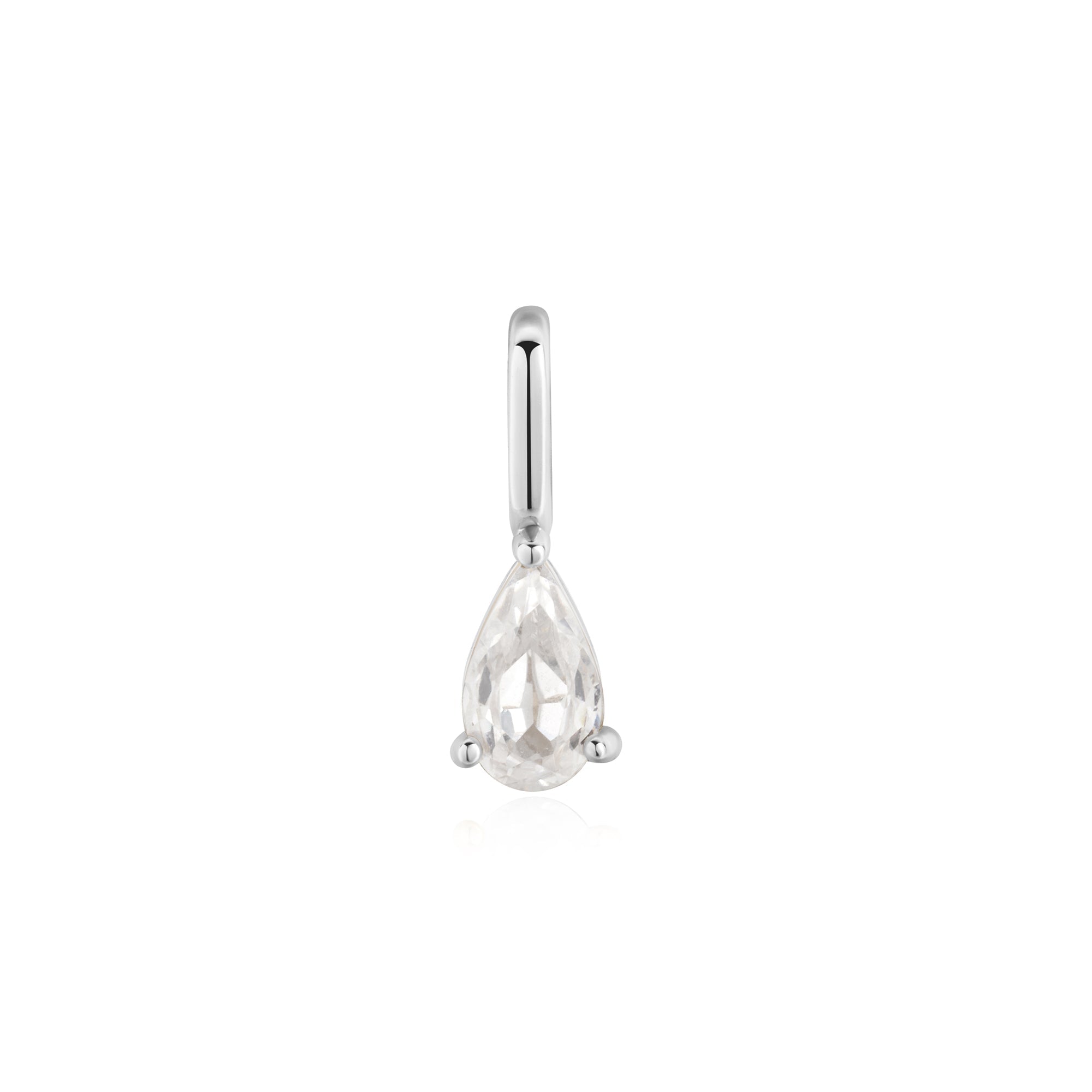 Ania Haie Silver Tear Drop Charm