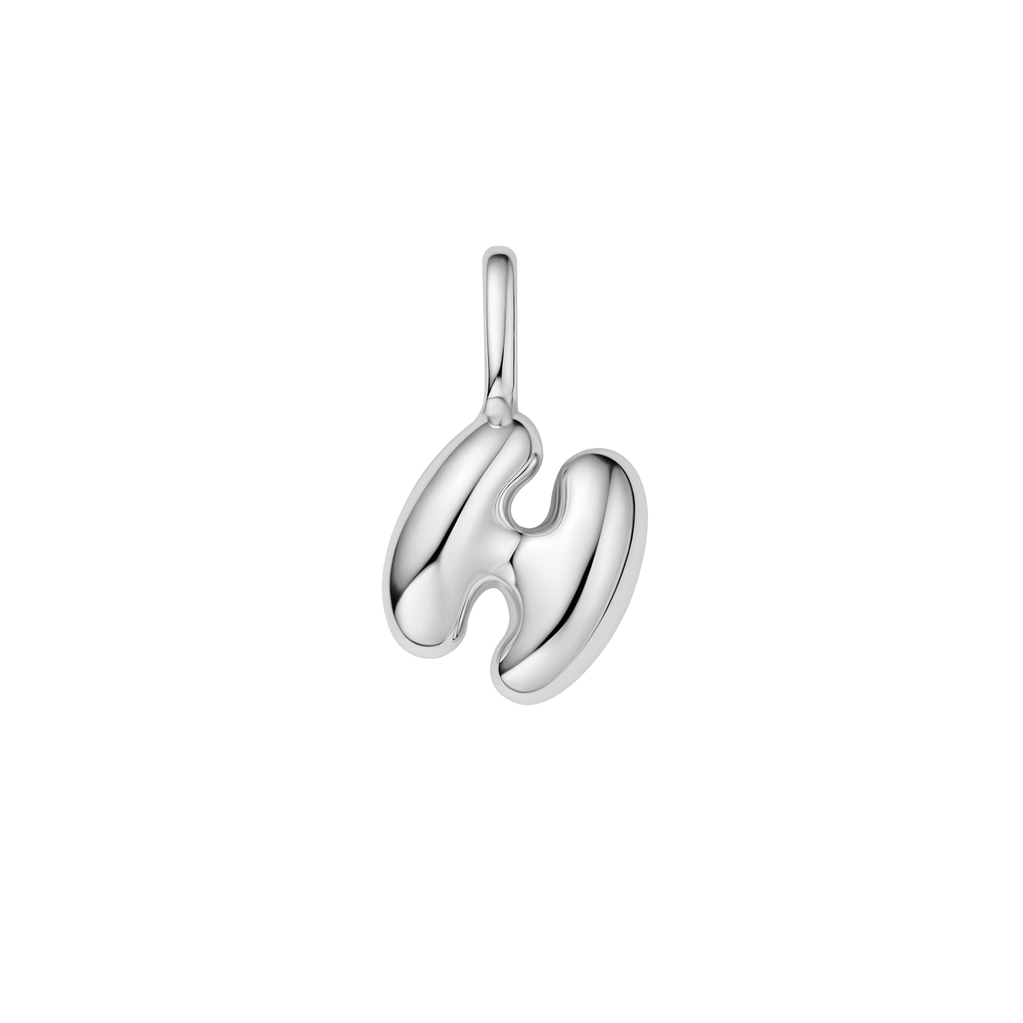 Ania Haie Silver H Letter Charm