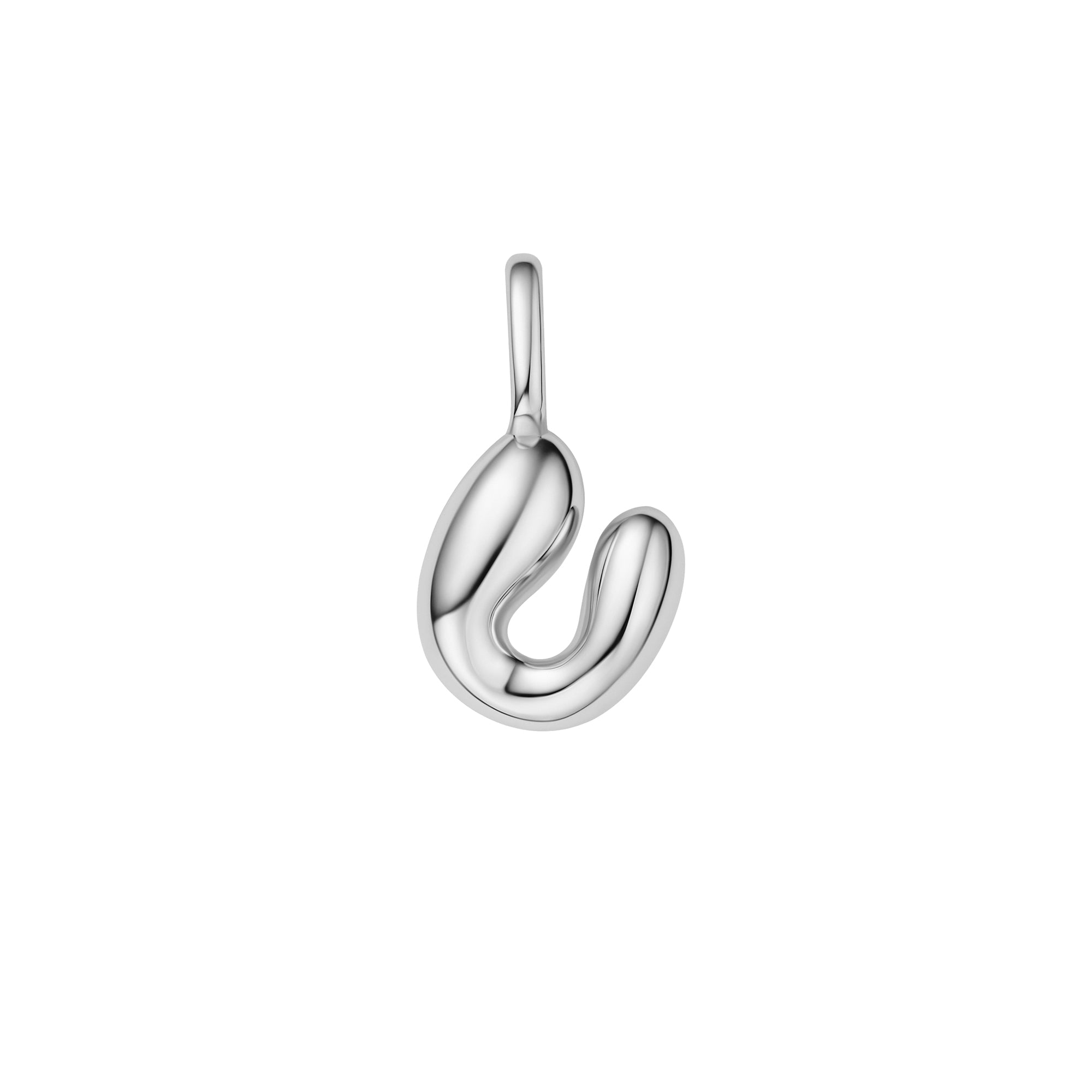 Ania Haie Silver U Letter Charm