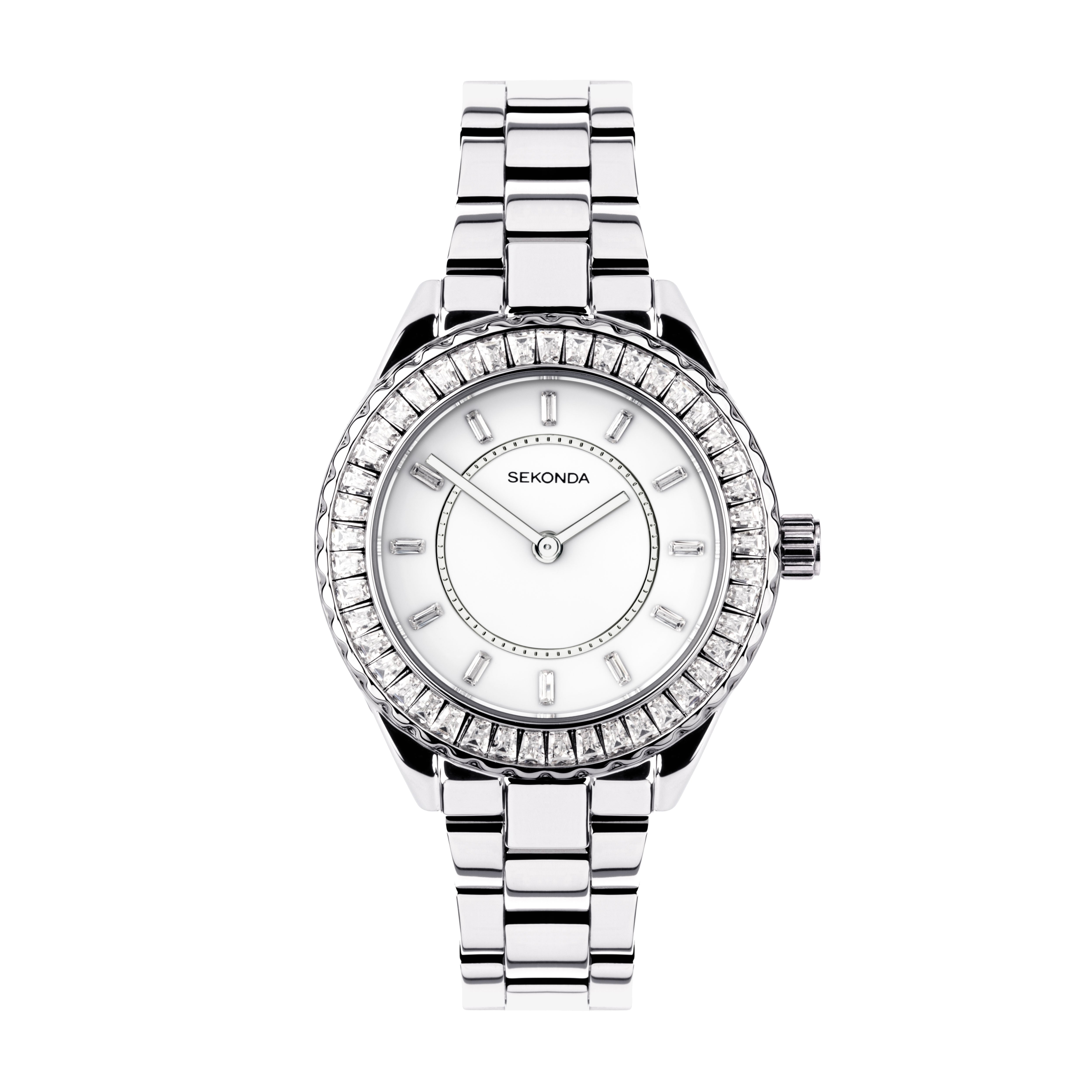 Sekonda Margot Silver with Stones Watch - SK40670