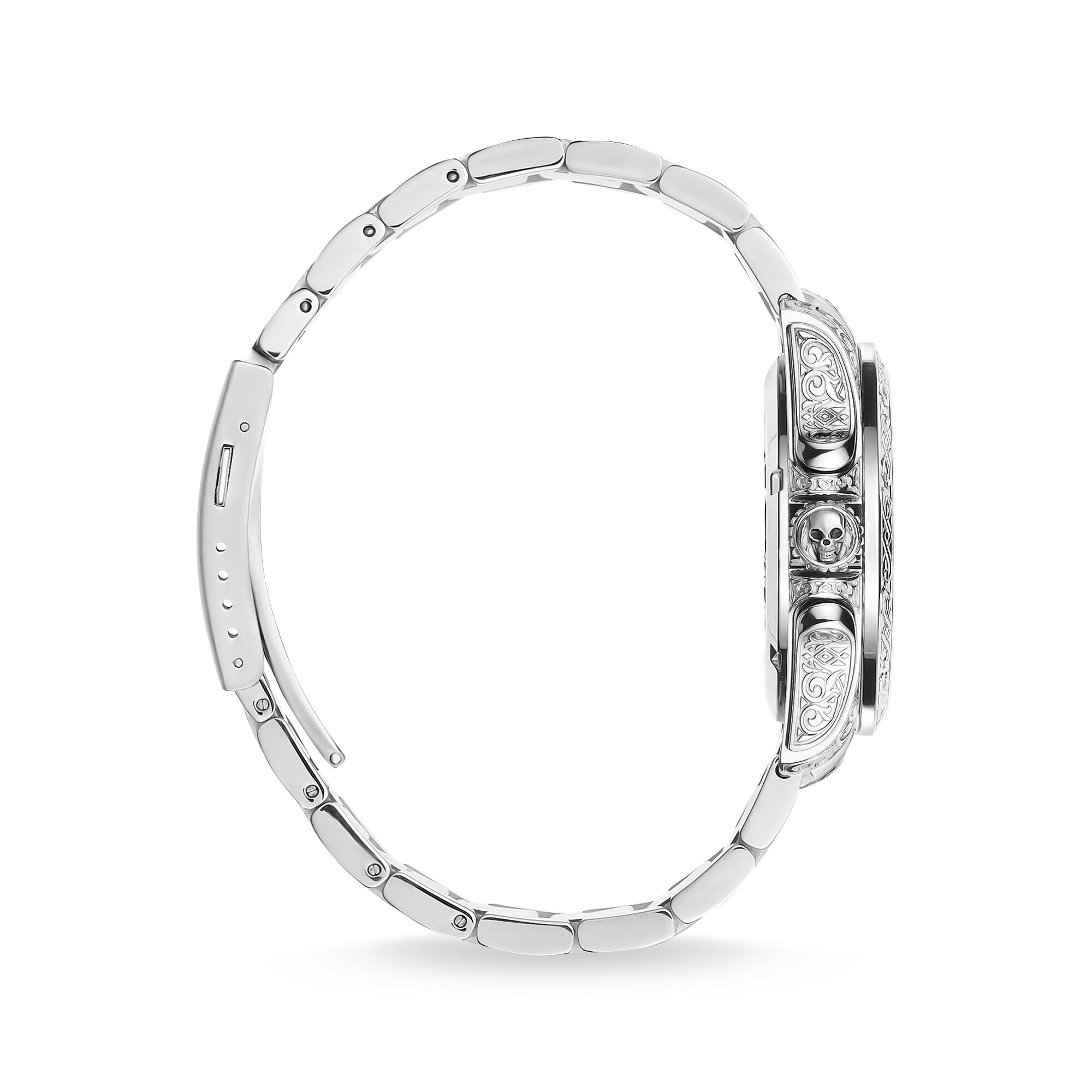 Men's watch Rebel at heart Chronograph silver | The Jewellery Boutique