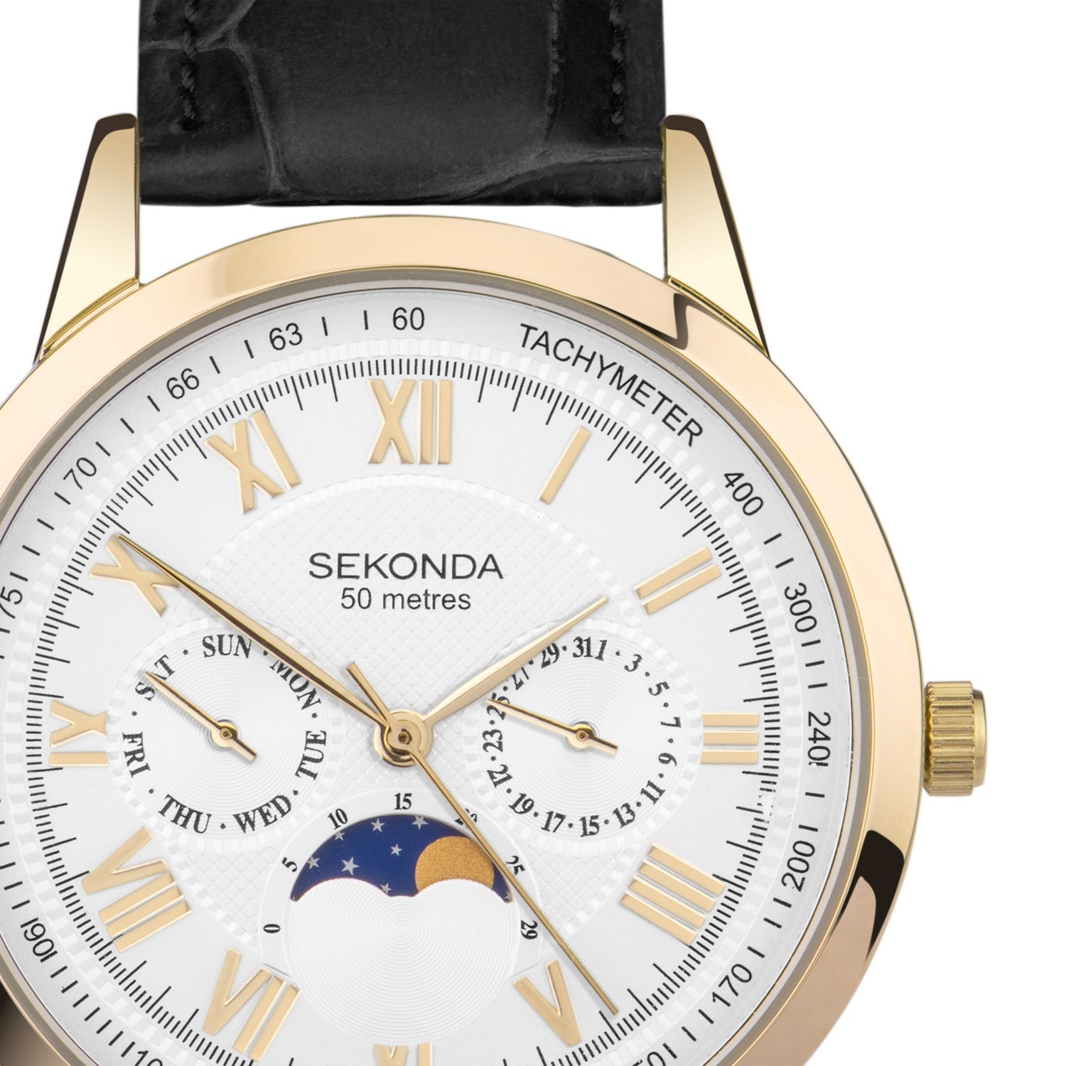 Sekonda Armstrong Moonphase 40mm Watch | The Jewellery Boutique