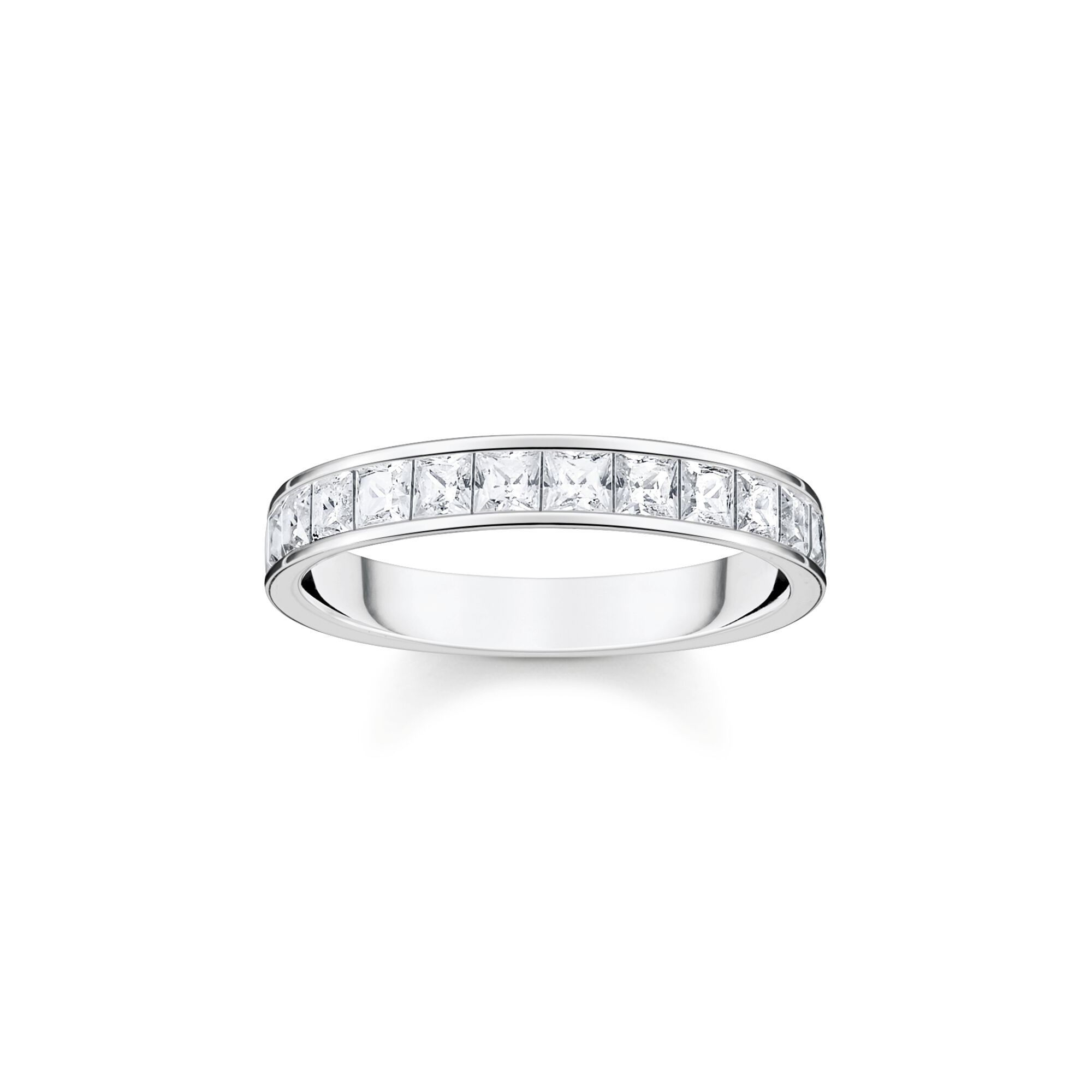 Thomas Sabo Ring white stones pavé silver