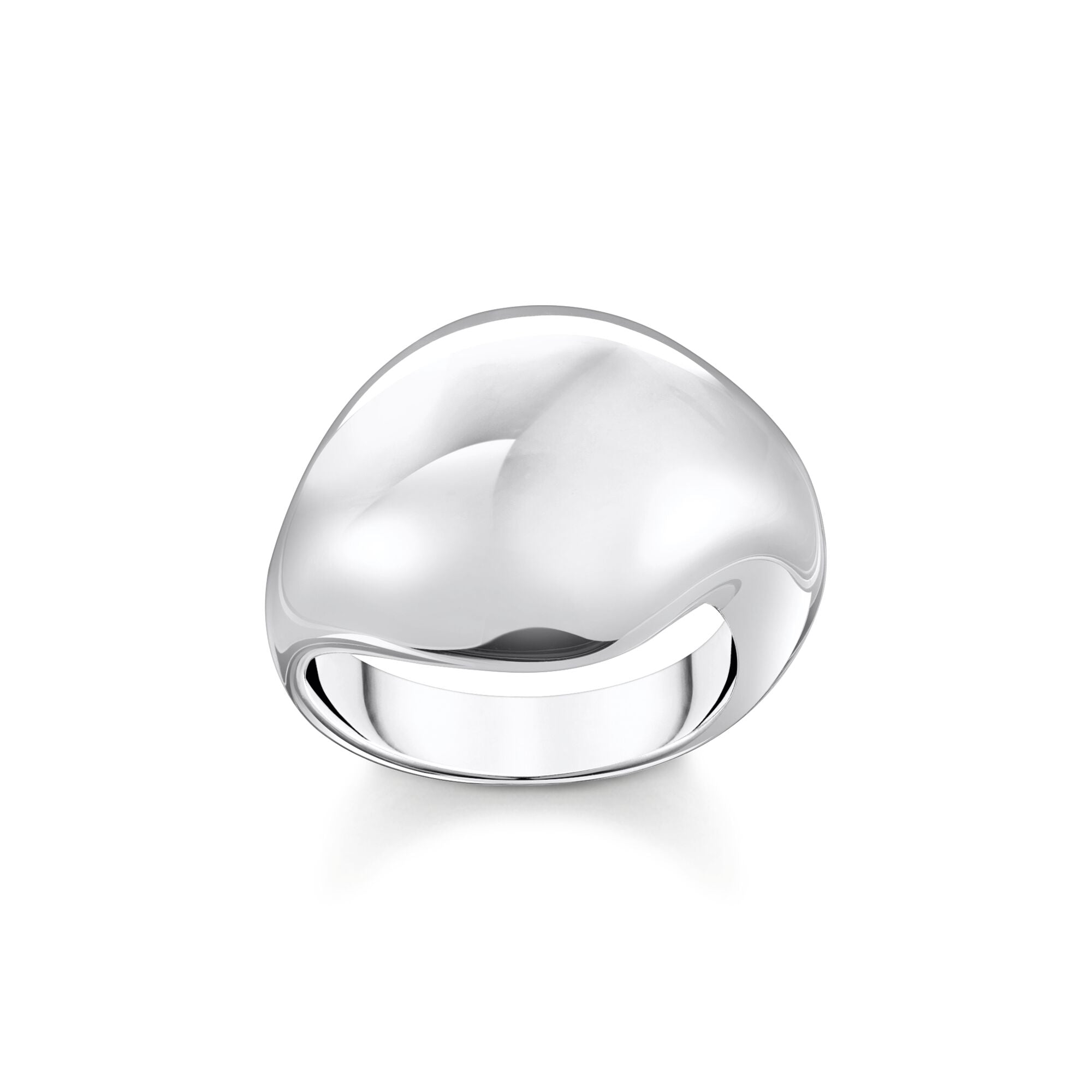 Ring in organic drop-shape | The Jewellery Boutique