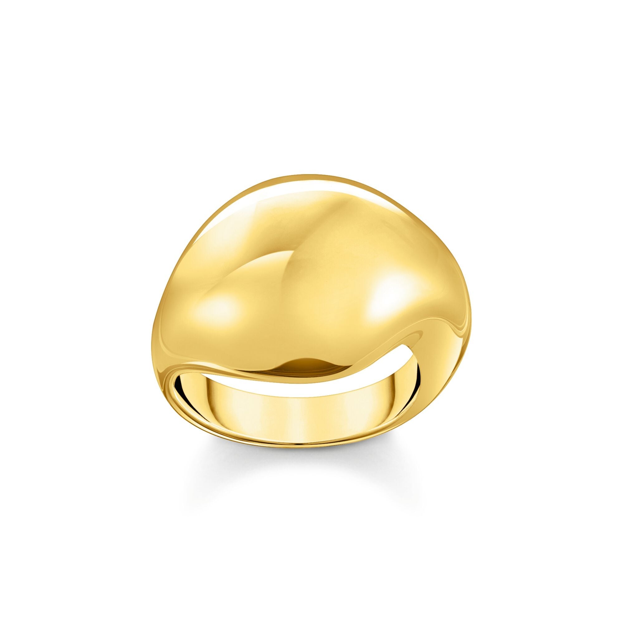 Ring in organic drop-shape | The Jewellery Boutique