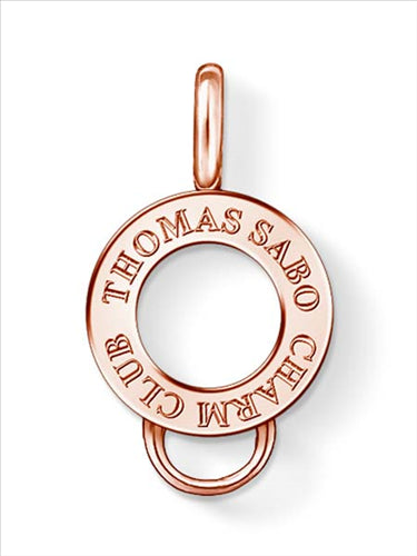 Thomas Sabo C/Club Rosé Gold plated Charm Carrier